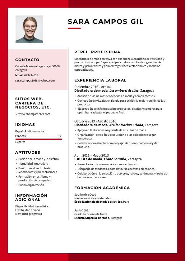 Currículum de pastelero: ejemplos y Currículum de pastelero: ejemplos y